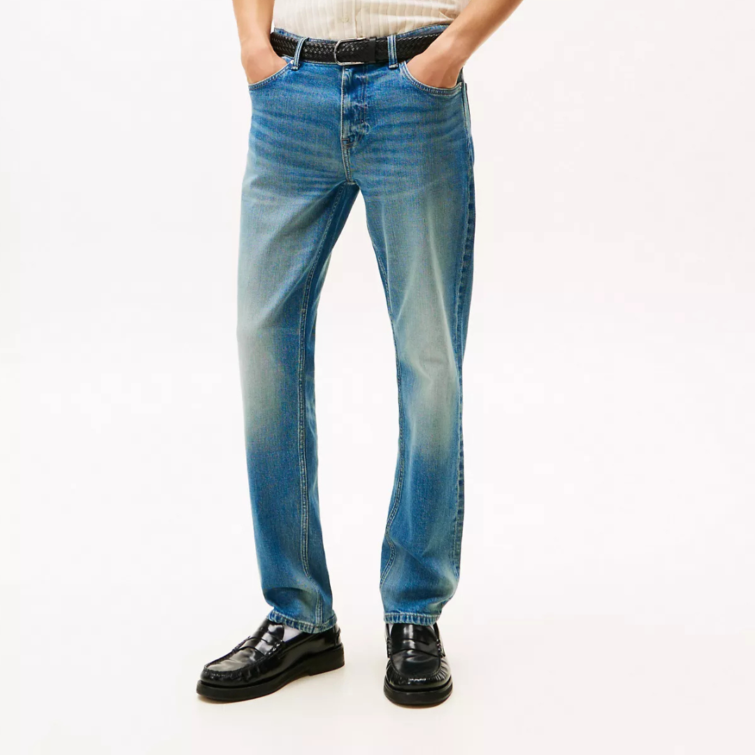 tommy Faded Stretch Slim Jean