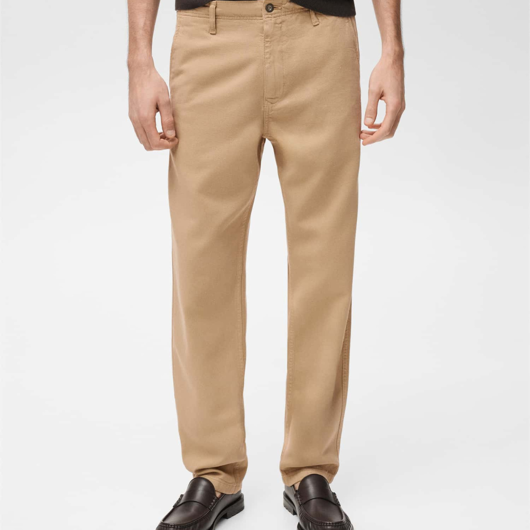 Mango Lyocell regular-fit jeans