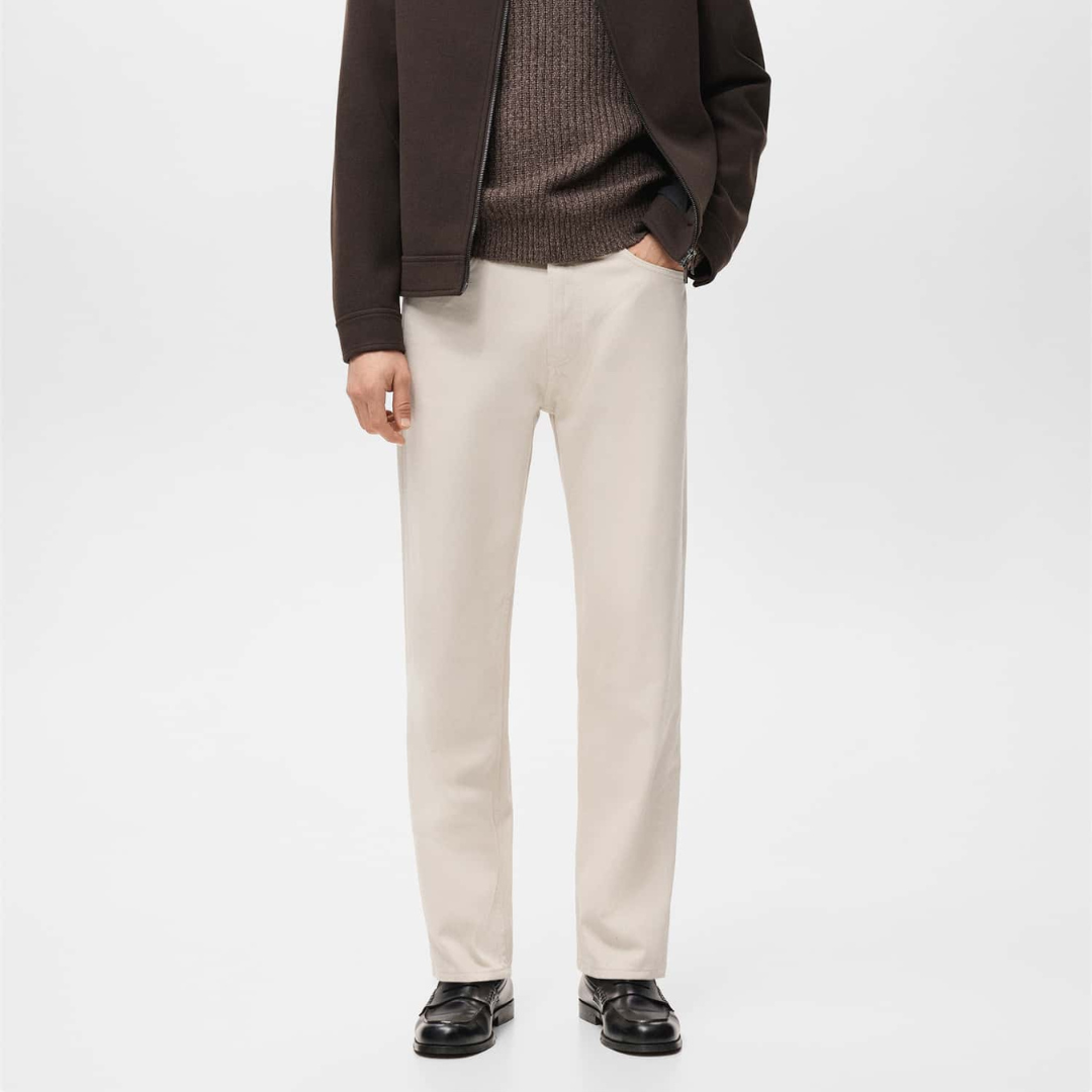 Mango Moby straight-fit jeans