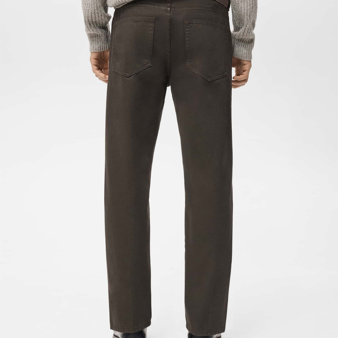 Mango Regular fit cotton jeans