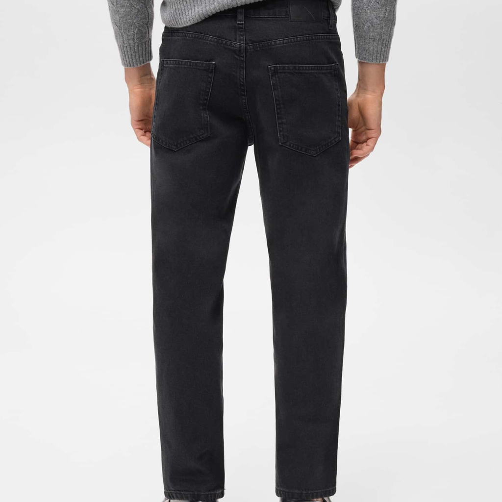 Mango Sammy cropped carrot-fit jeans