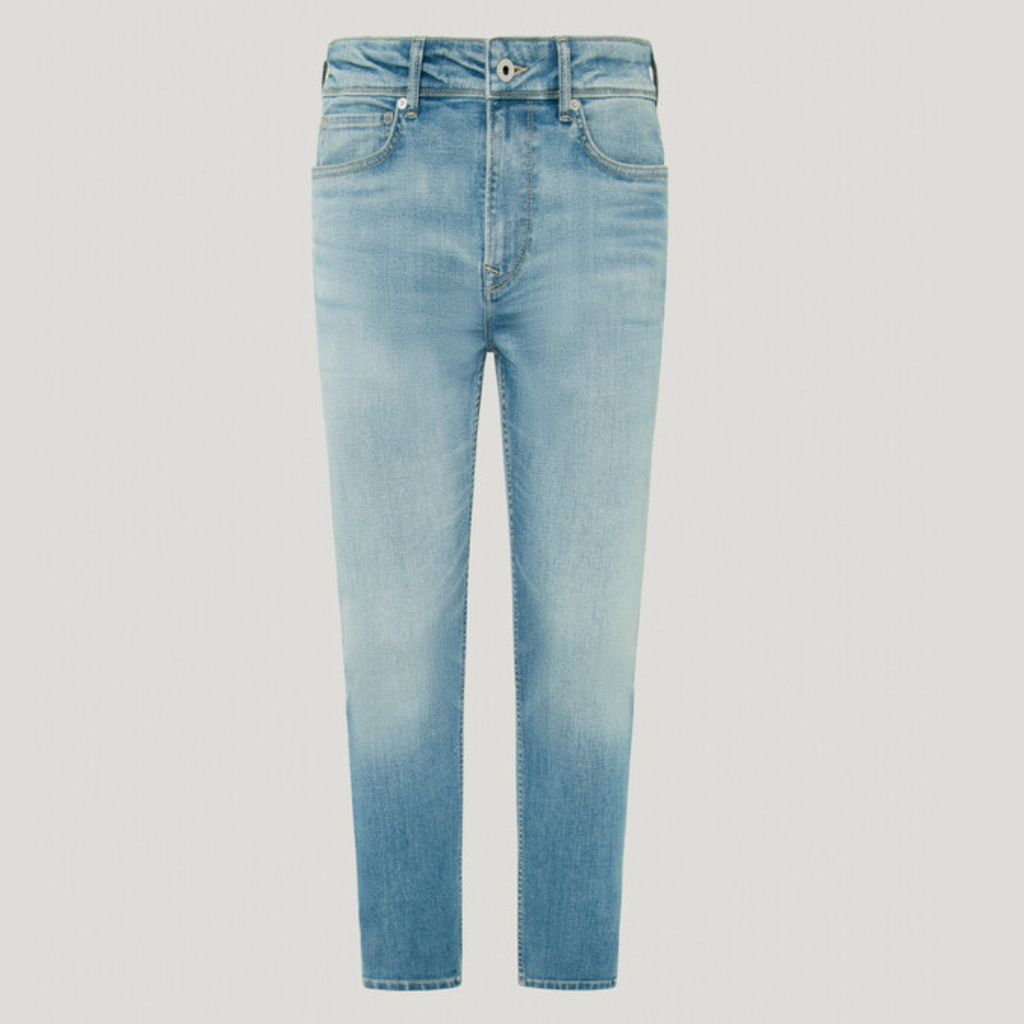 pepejeans skinny fit mid-rise jeans - finsbury