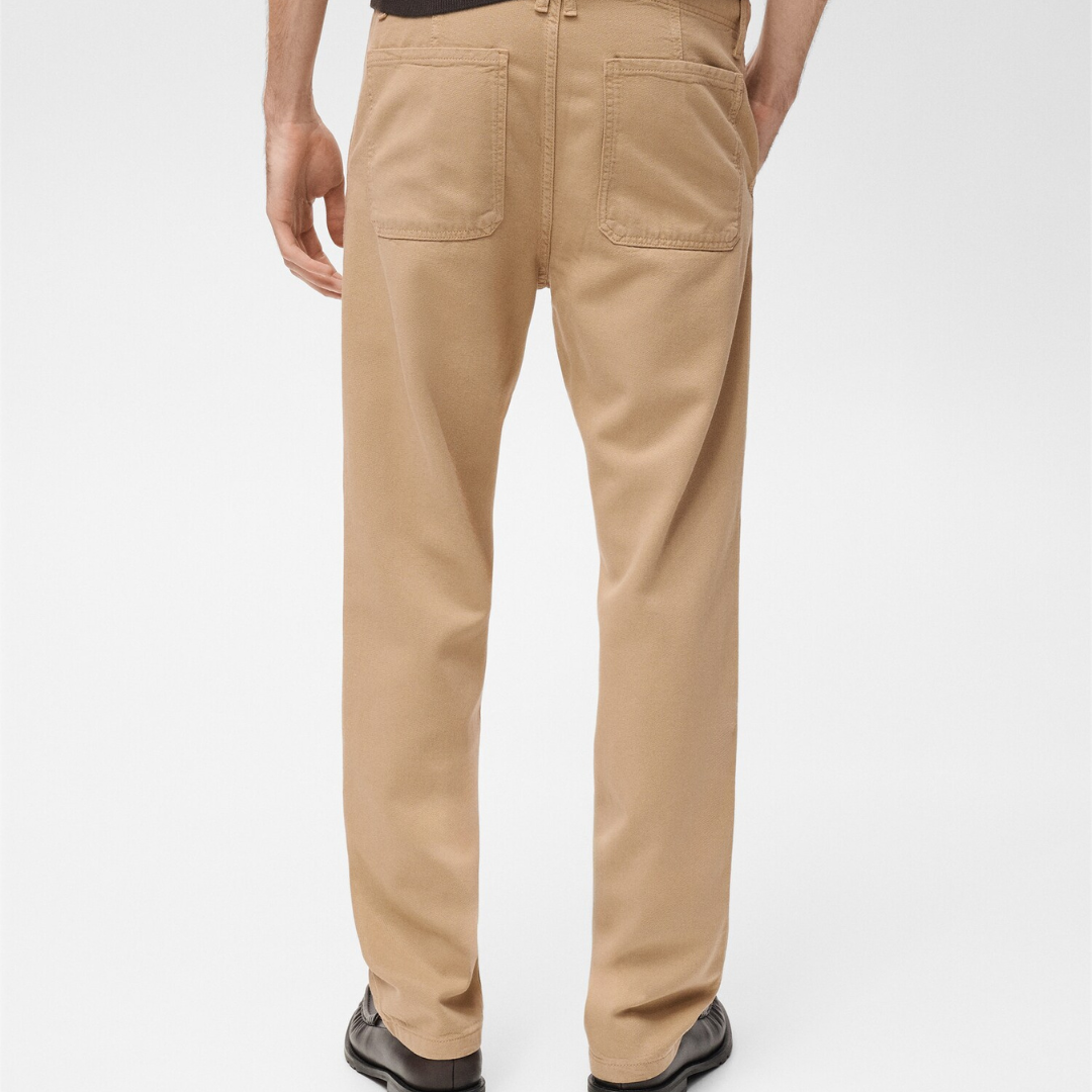 Mango Lyocell regular-fit jeans