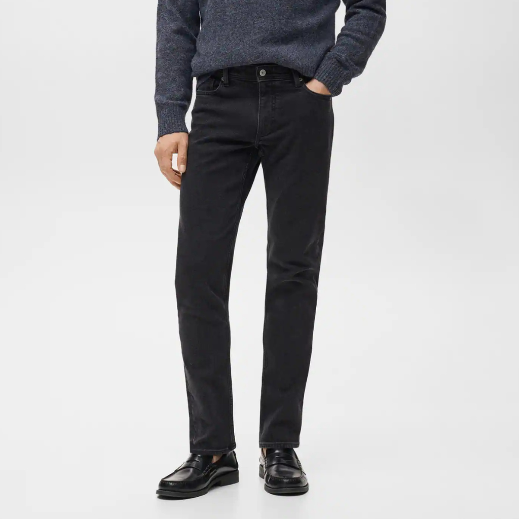 mango Slim fit black Jan jeans