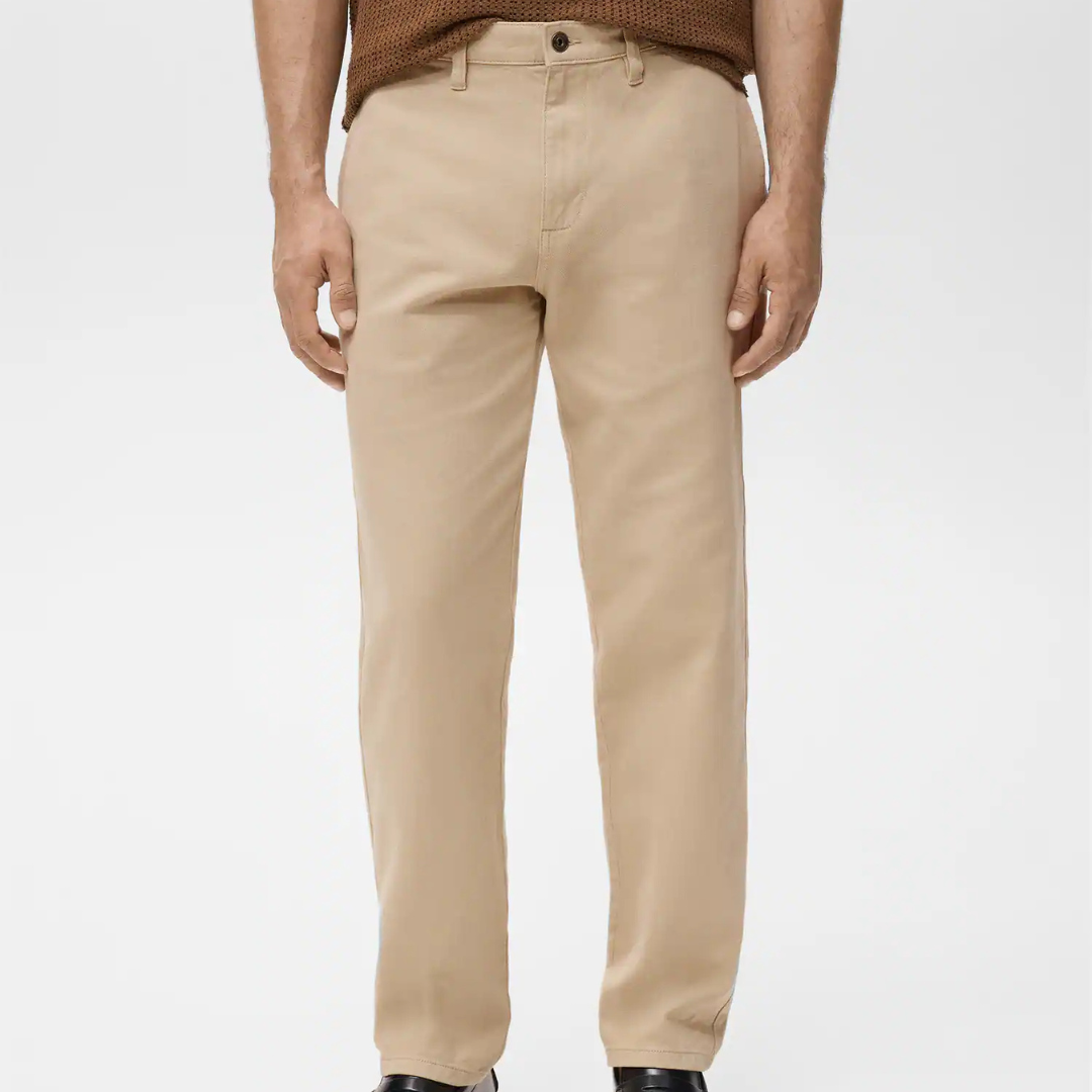 mango Regular fit cotton jeans