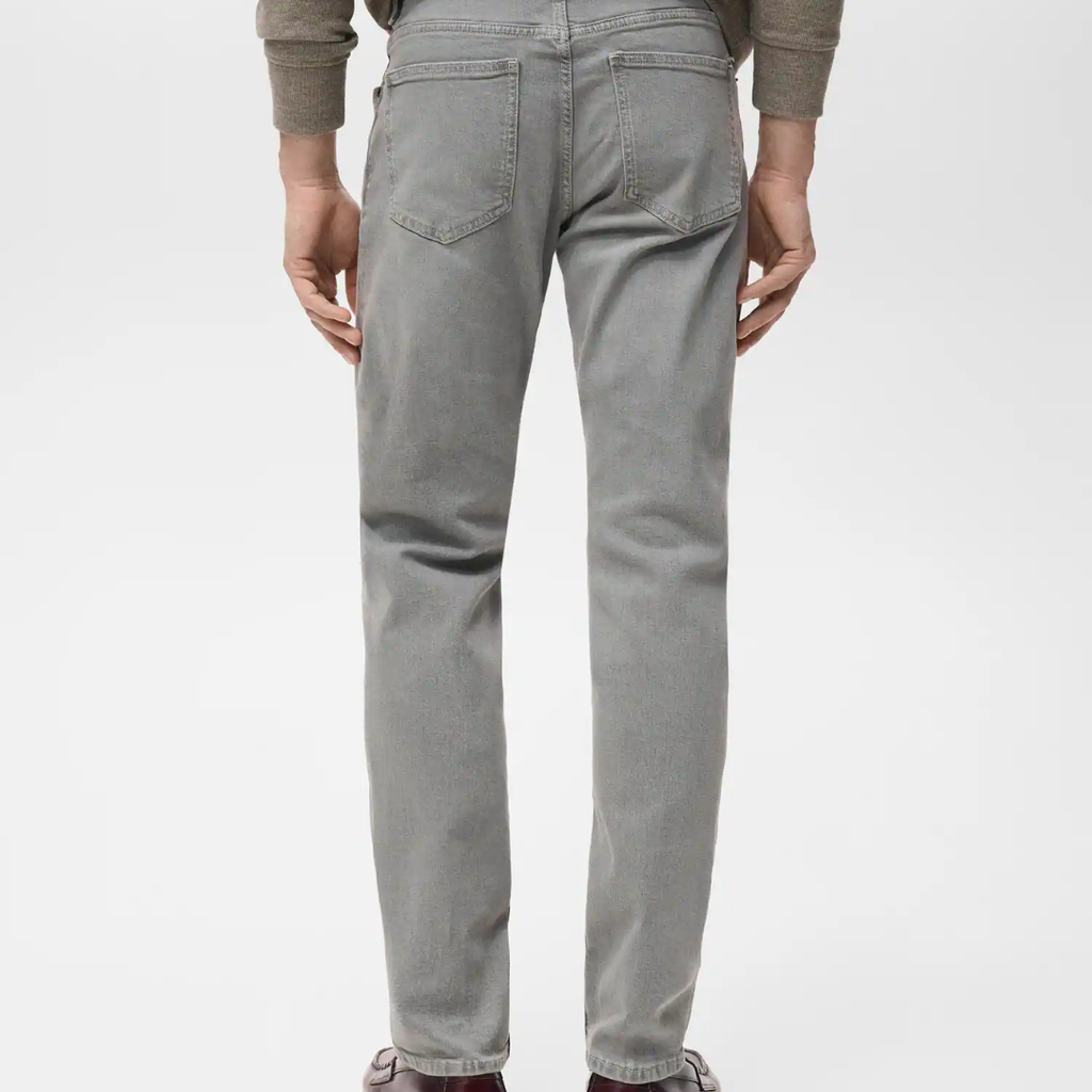 mango Jan slim-fit grey wash jeans Denim jeans style
