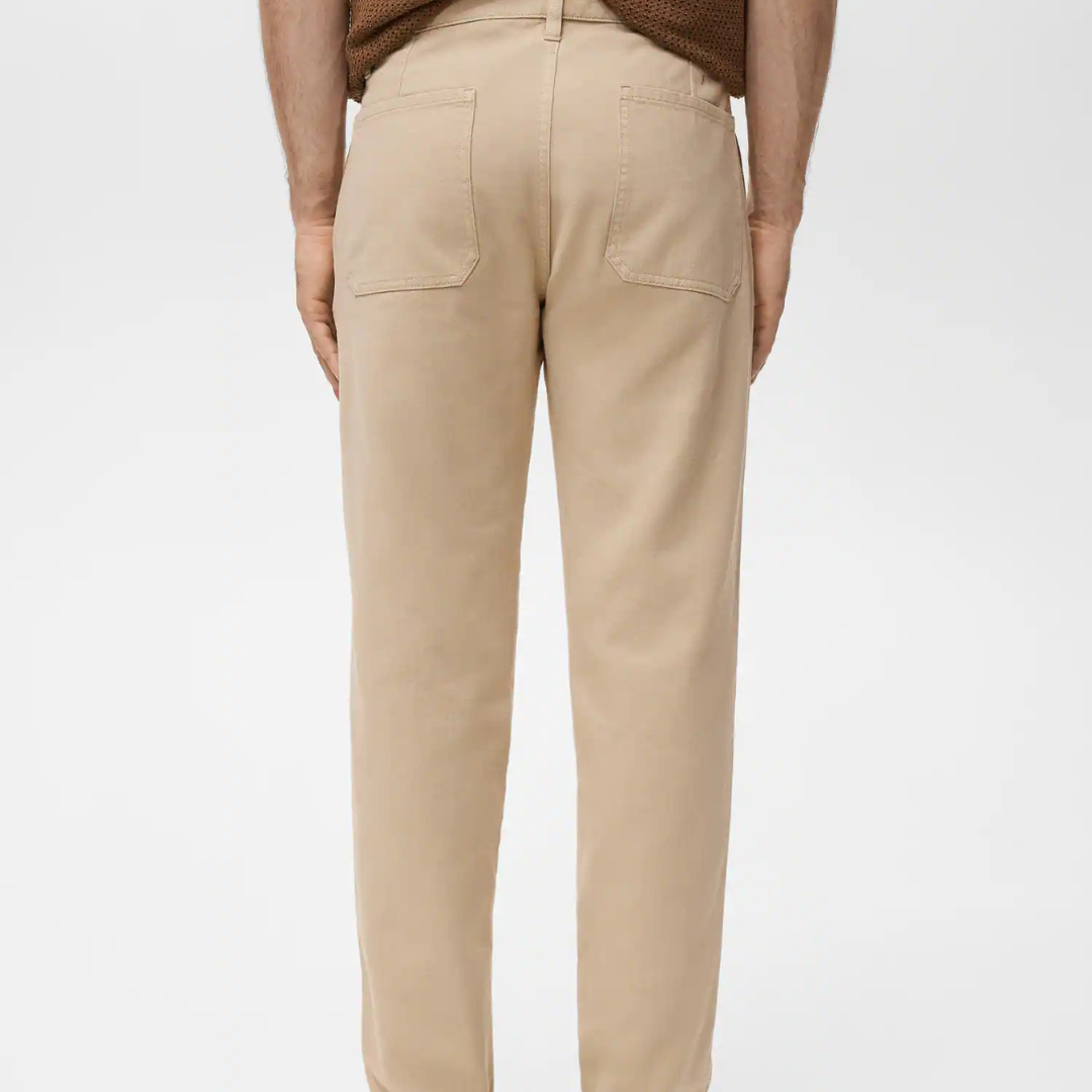 mango Regular fit cotton jeans