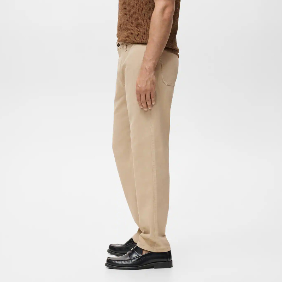 mango Regular fit cotton jeans