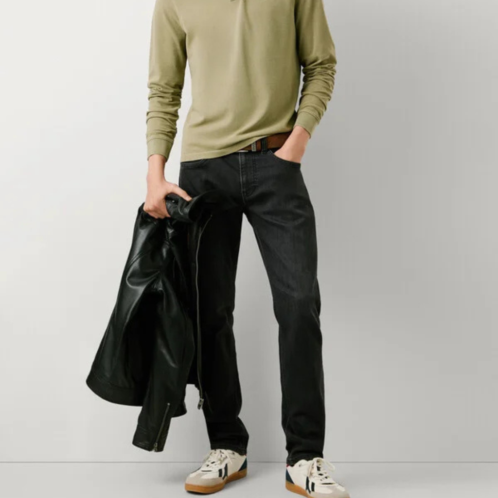 pepejeans slim fit mid-rise jeans - track