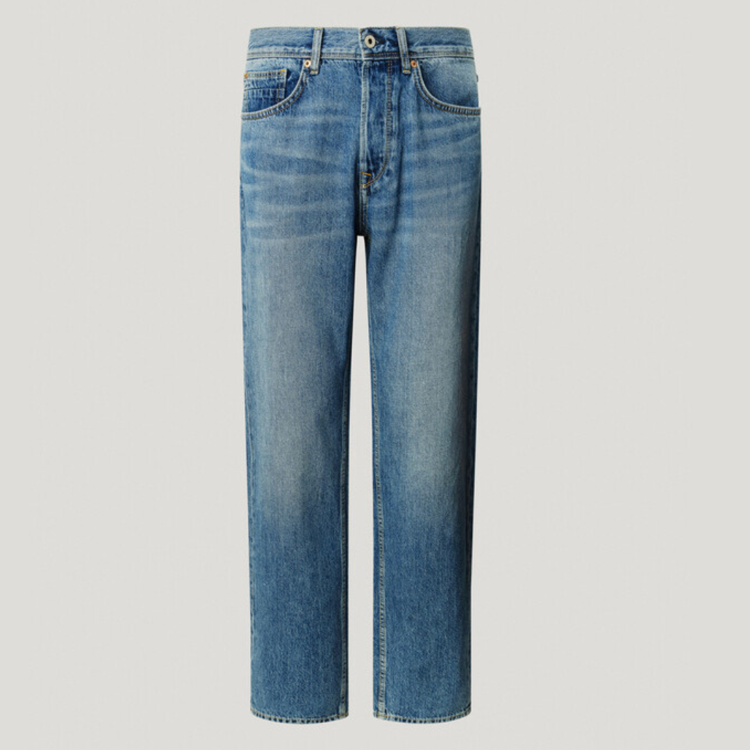 pepejeans relaxed fit mid-rise jeans - brighton