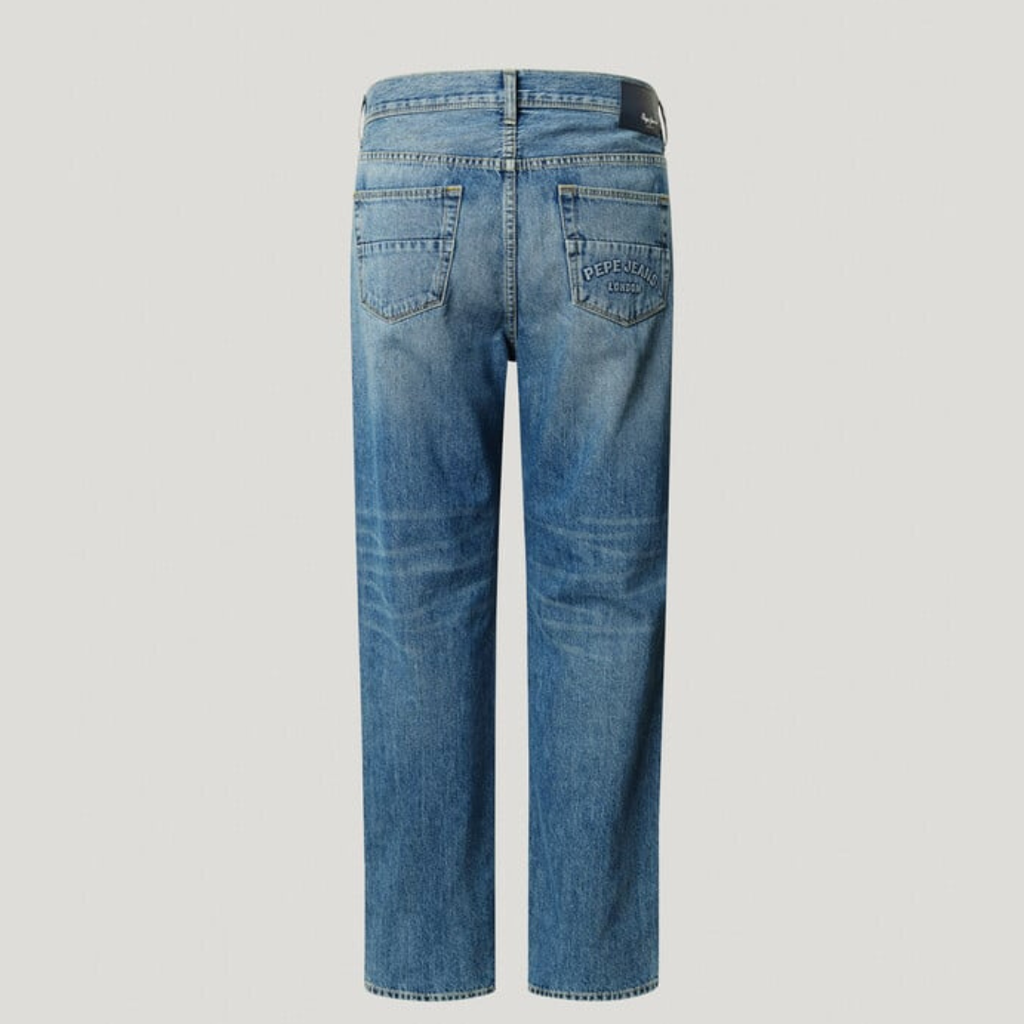 pepejeans relaxed fit mid-rise jeans - brighton