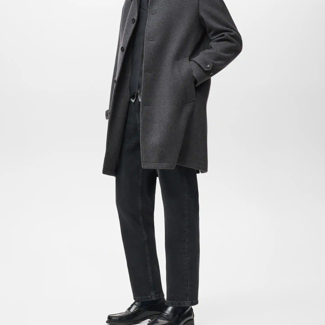 mango Lori tapered-fit jeans