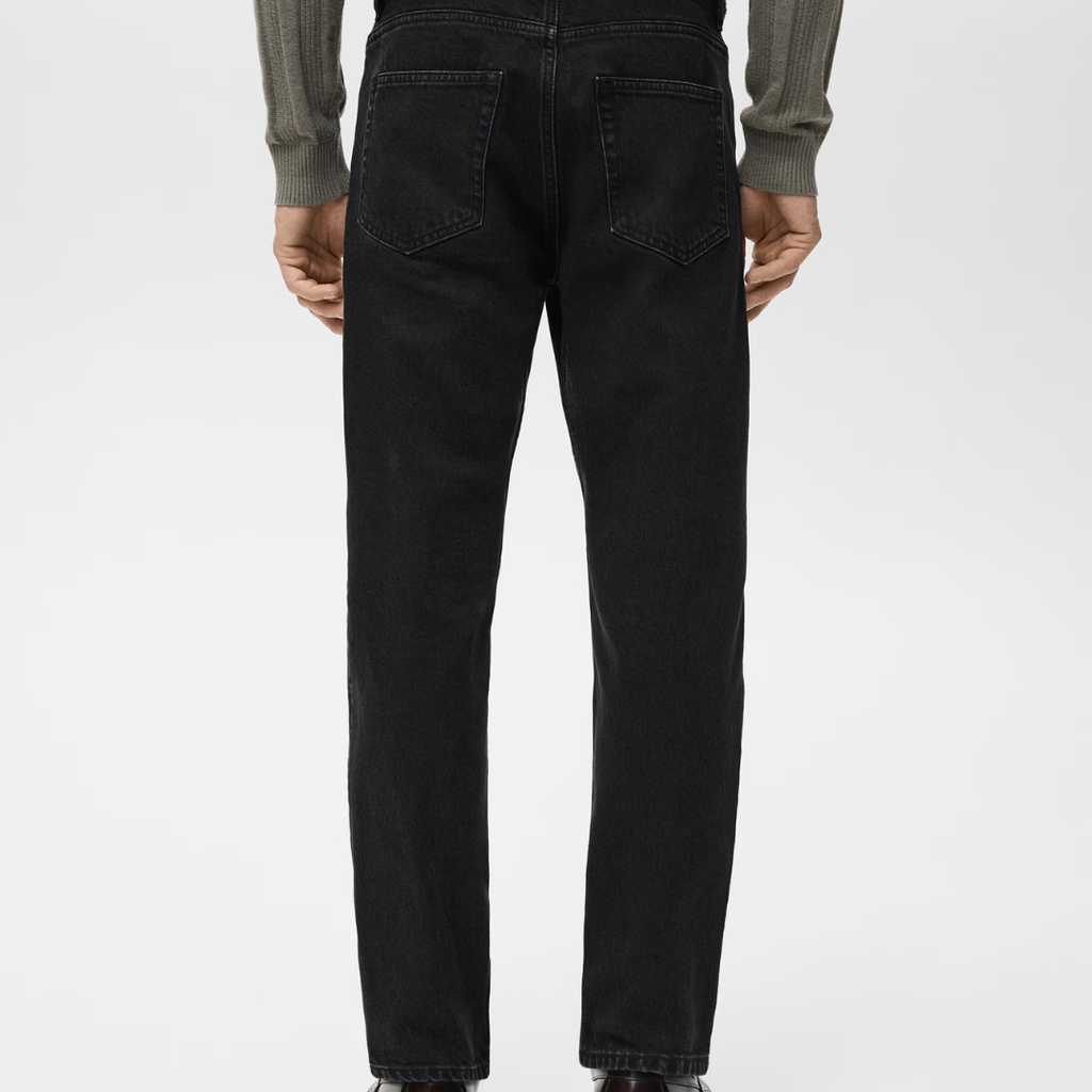 mango Ben cropped tapered-fit jeans