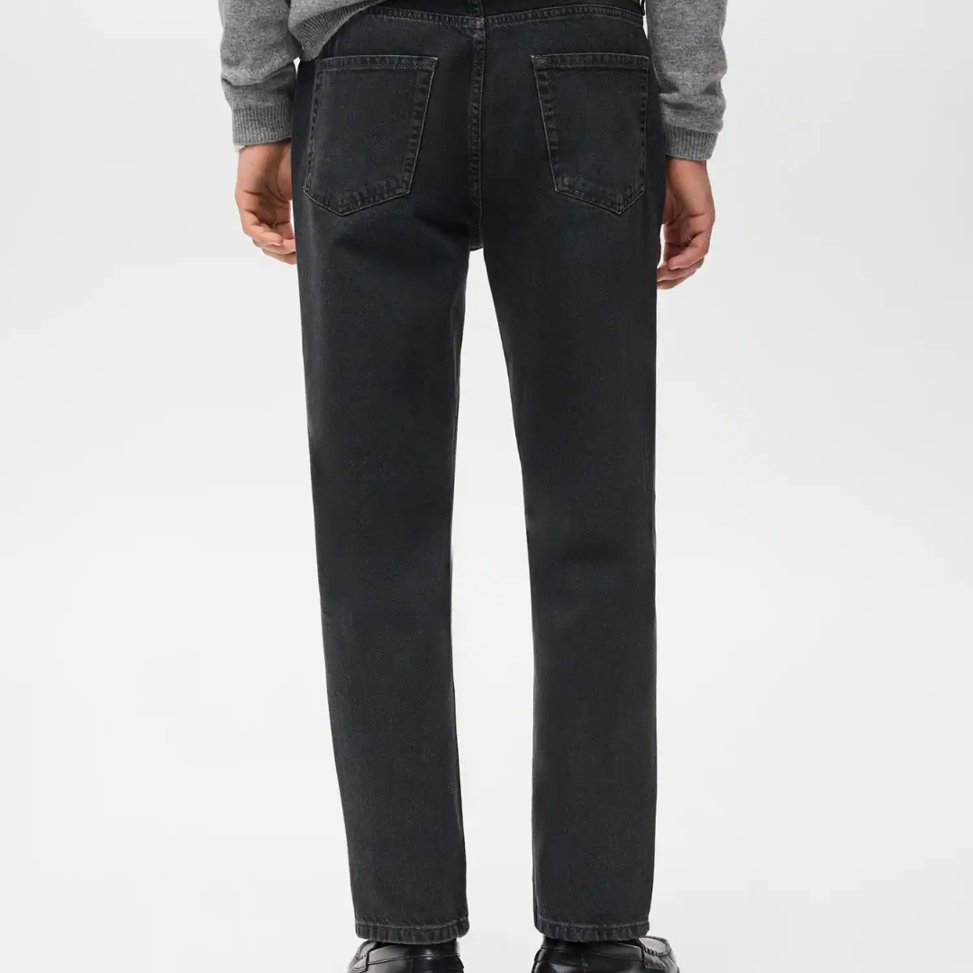 mango Lori tapered-fit jeans