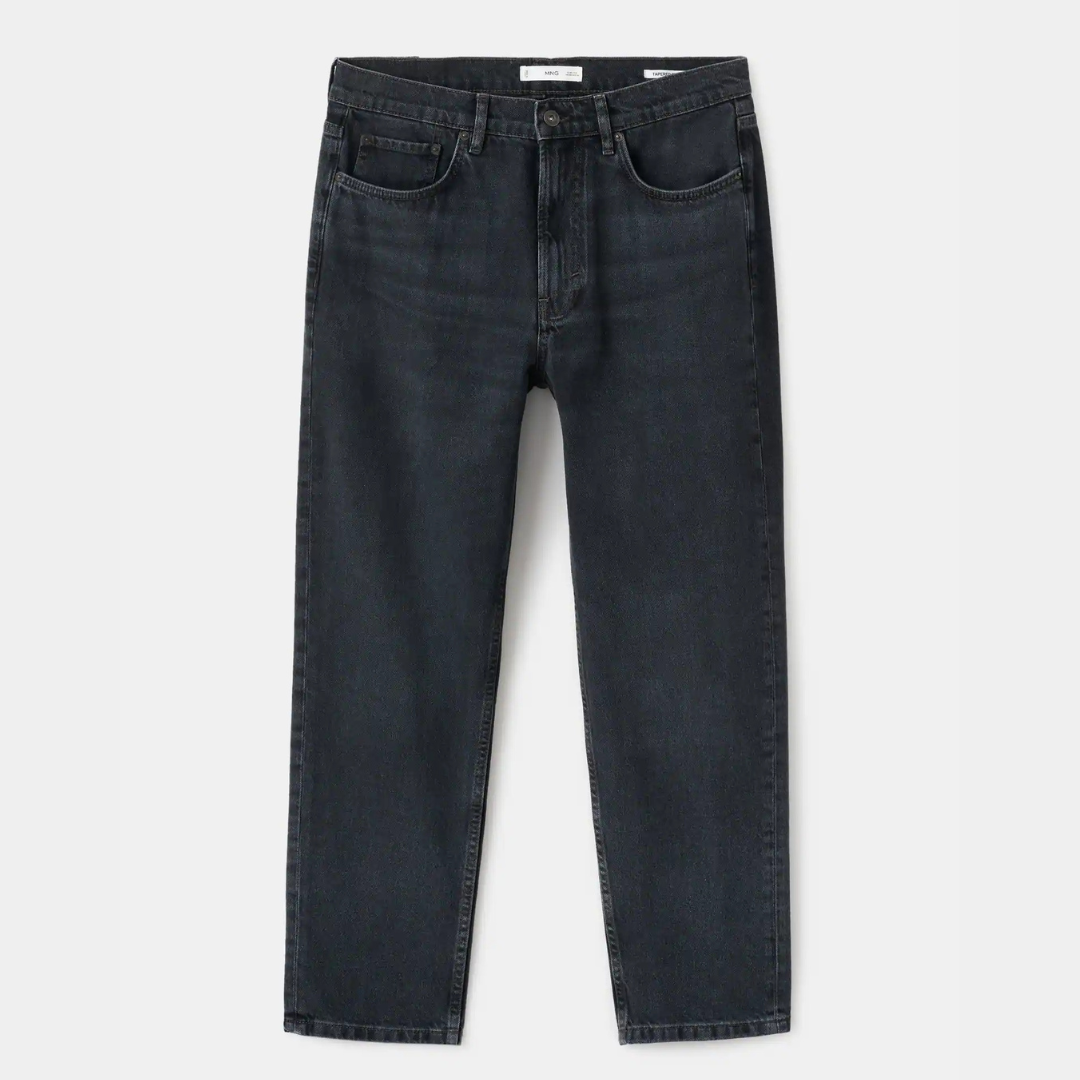 mango Lori tapered-fit jeans