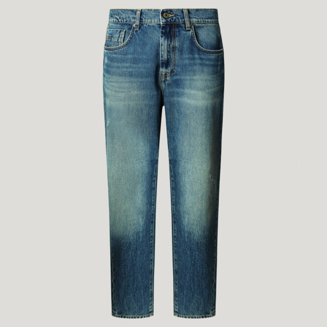 pepejeans taper fit low-rise jeans - camden