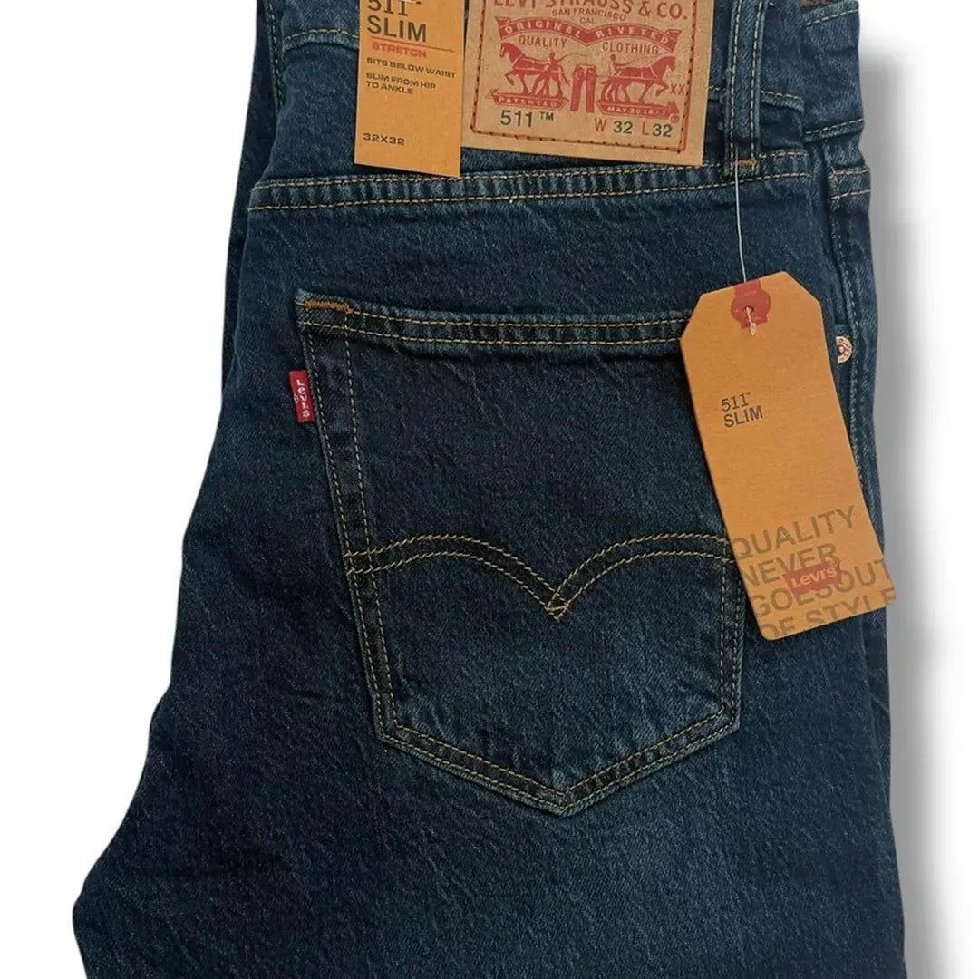 Levi's 511 Green Wash